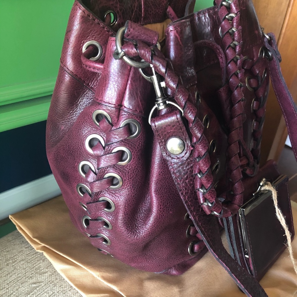 Patricia Nash bag and matching wallet